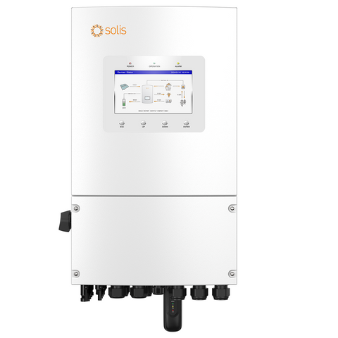 Solis 10kW S6-EH1P(3-10)K-L-PLUS Hybrid Inverter | IP66 Single Phase Solar Inverter | 2 MPPT | 10kW Backup Support