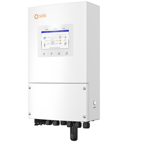 Solis 10kW S6-EH1P(3-10)K-L-PLUS Hybrid Inverter | IP66 Single Phase Solar Inverter | 2 MPPT | 10kW Backup Support