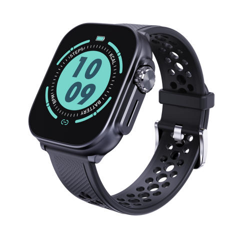 itel Lux L1 Smart Watch with 2.01" HD Display, Bluetooth Calling, 600mAh Battery, IP68 Waterproof & Health Monitoring