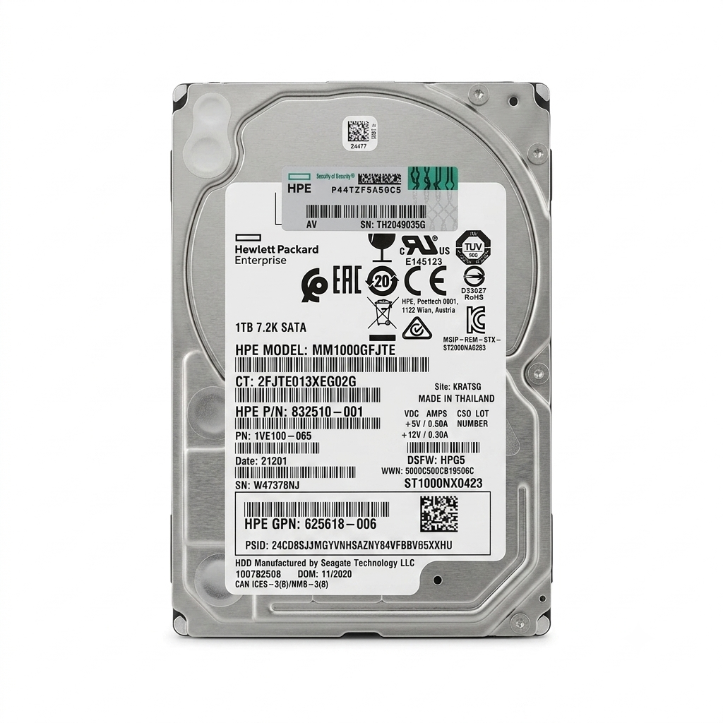 1TB Refurbished SATA Hard Drive 3.5 HDD – Reliable Internal Storage for Desktop PC, CCTV & DVR