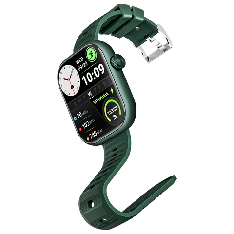 Itel O20 Smartwatch with Bluetooth Calling – 2.04″ HD Display, AI Watch Faces, SpO₂ & Heart Rate Monitor, IP68 Waterproof