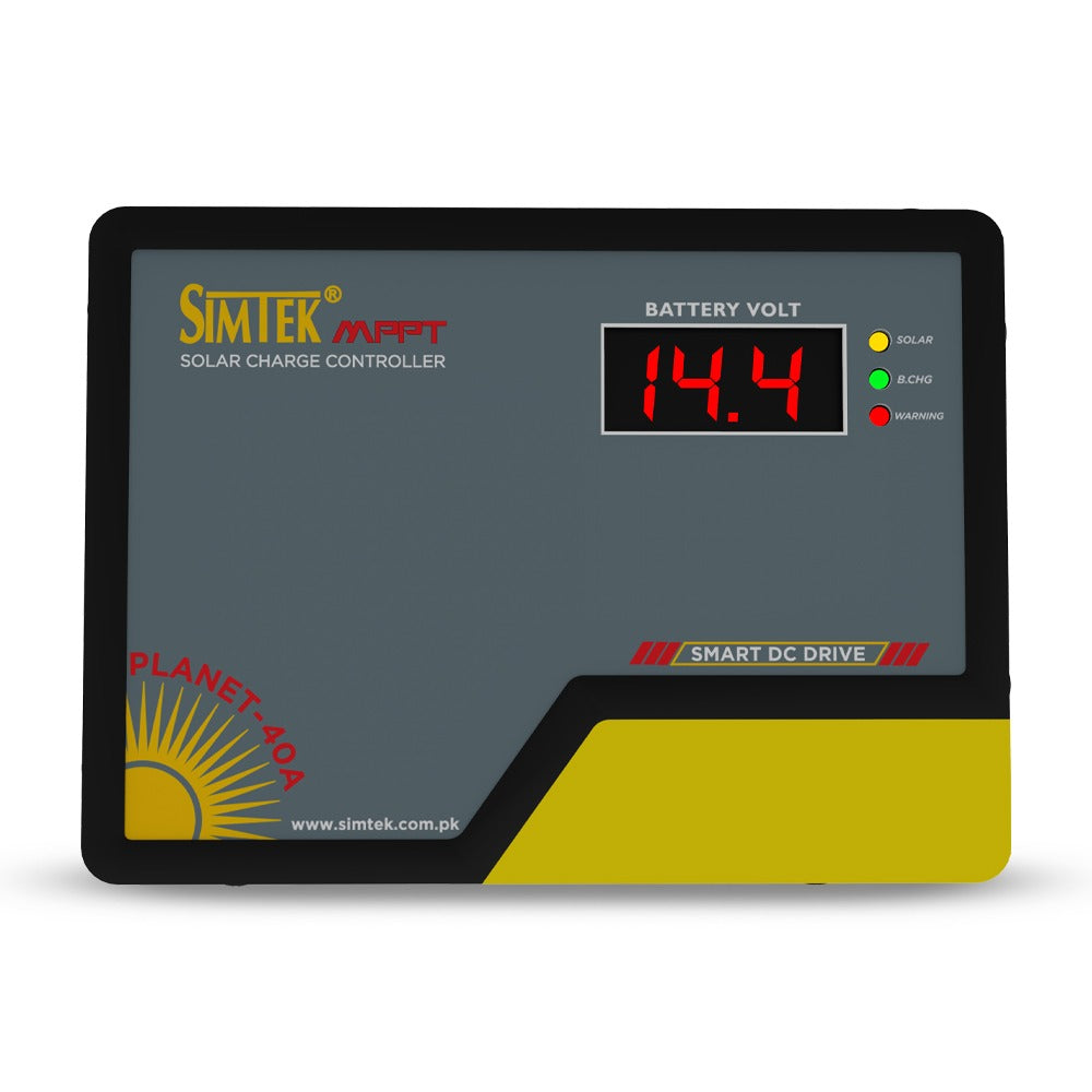 Simtek Planet 40A MPPT Solar Charge Controller – 70 VOC 12V
