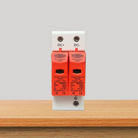 Tomzn SPD DC 500V / 1000V House Surge Protector