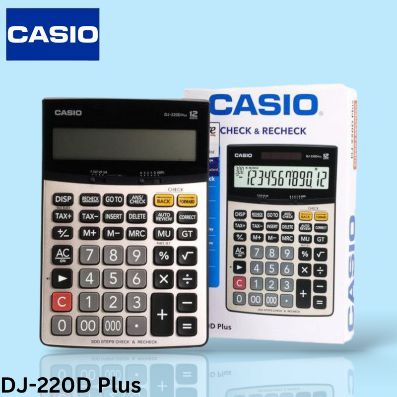 Casio DJ-220D Plus Calculator Original