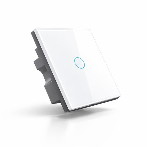 1 Gang Smart WiFi Switch CRYSTAL SERIES – Touch Control, Alexa & Google Assistant