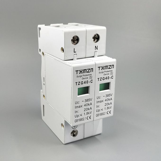 TOMZN TZG40-C 2P AC SPD House Surge Protector