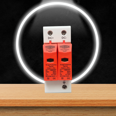 Tomzn SPD DC 500V / 1000V House Surge Protector