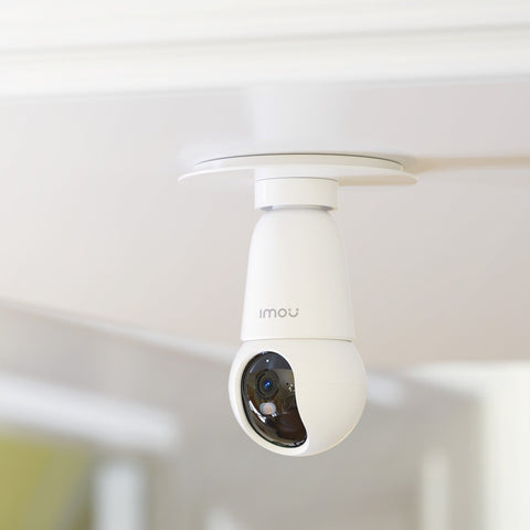 IMOU Bulb Cam WiFi Security Camera (2MP/3MP) – 360° Pan & Tilt, AI Detection, E27 Easy Install | Optional SD Card