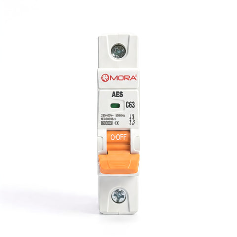 Mora 1P AC MCB Circuit Breaker 230/400V