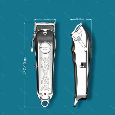 DINGLING RF-1983 Professional Hair Clipper & Trimmer – Cordless Rechargeable Barber Tool for Men