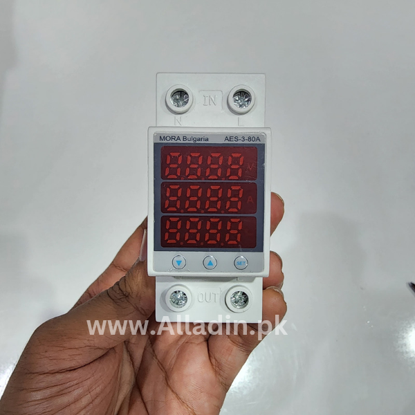 Mora 3in1 voltage protector Over and Under Voltage Protective Device with Kwh meter