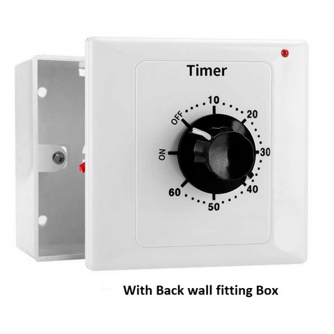 Motor Timer Switch Countdown Timer 60Min & 120Min