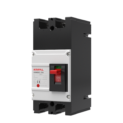 Kripal UKM5DC250 2-Pole 250A DC Moulded Case Circuit Breaker (MCCB)