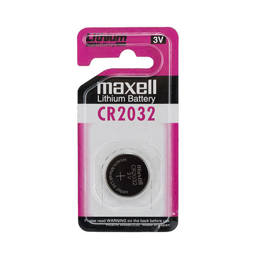 Maxell CR2032 3v battery cell Made in Japan