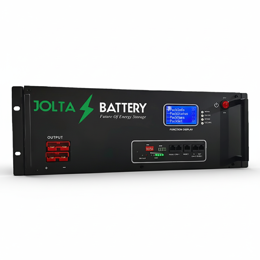 Jolta Nova JB515120N 51.2V 100Ah (5.12kWh) LiFePO4 Lithium Battery – Rack Mount