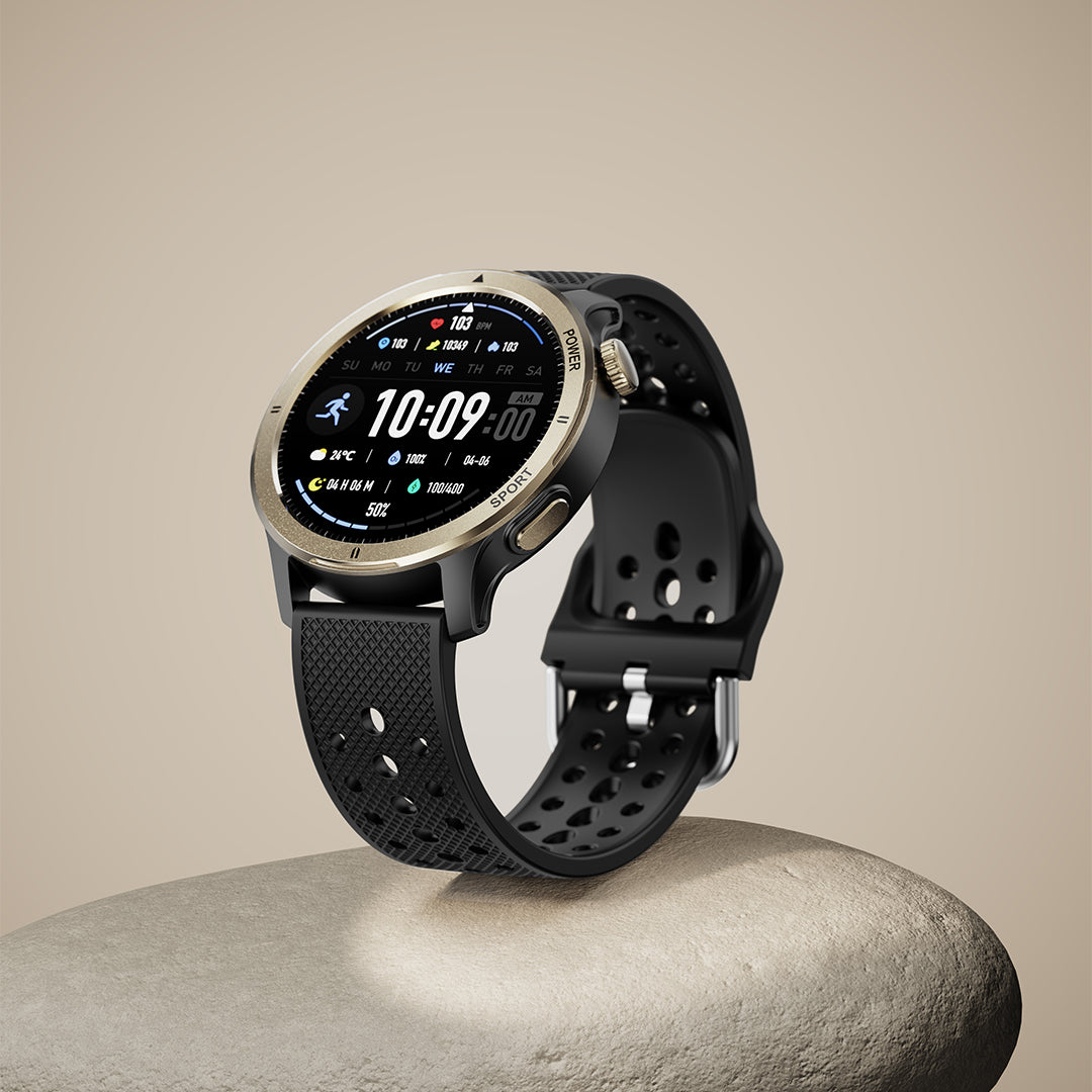 itel ISW-045 Smartwatch with 1.39" HD Display, Bluetooth Calling, IP68 Waterproof & AI Voice Assistant
