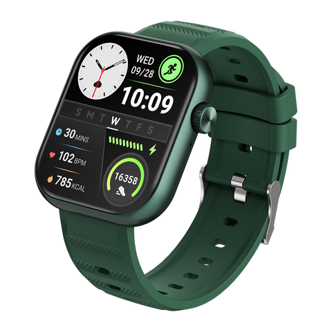 Itel O20 Smartwatch with Bluetooth Calling – 2.04″ HD Display, AI Watch Faces, SpO₂ & Heart Rate Monitor, IP68 Waterproof