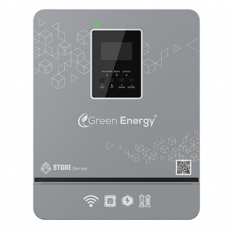 Green Energy Stone Series 3.6kW PV5200 Off-Grid Solar Inverter | Pure Sine Wave UPS