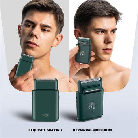 VGR V-390 ELECTRIC SHAVER-V-390 PORTABLE MEN'S ELECTRIC SHAVER