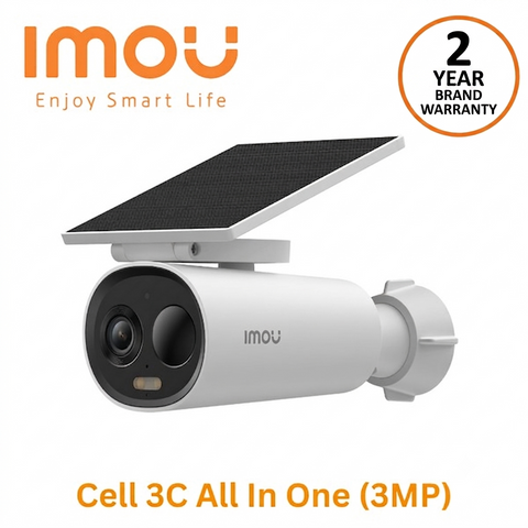 IMOU Cell 3C Wireless Security Camera with Battery & Solar Panel K9DCP-3T0WE-V2