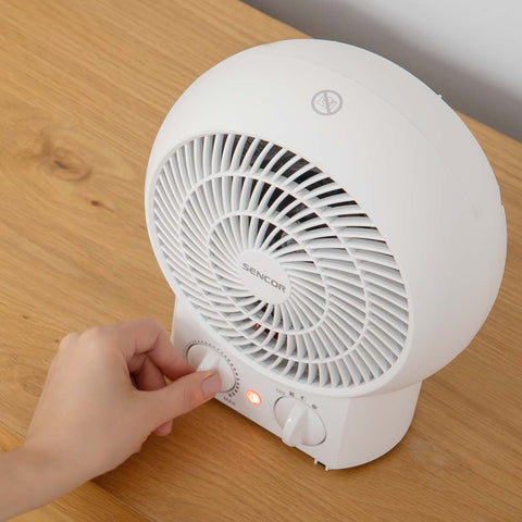 Sencor SFH 7020WH 2000W Electric Fan Heater – Portable Room Heater for Home & Office
