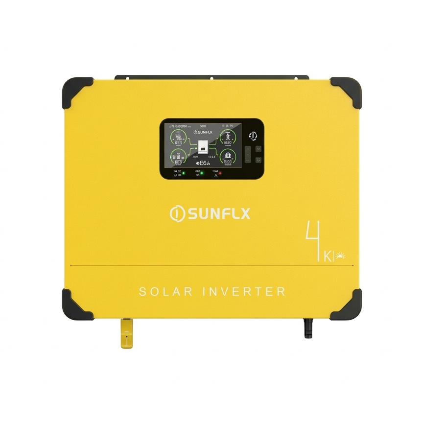 Sunflex SG-4200 4.2KW Solar Storage Inverter – IP54 Hybrid Inverter with Dual AC Output & Battery Support