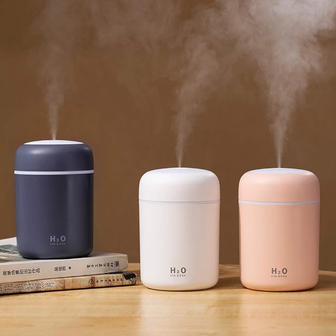 USB Colorful Humidifier  DQ107 Multicolor Colorful Cup Humidifier Cool Mist Mini USB Aroma Diffuser for Bedroom Home Car Plant Purifier