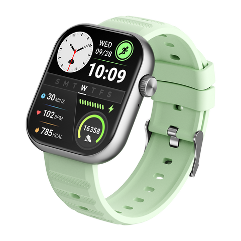 Itel O20 Smartwatch with Bluetooth Calling – 2.04″ HD Display, AI Watch Faces, SpO₂ & Heart Rate Monitor, IP68 Waterproof