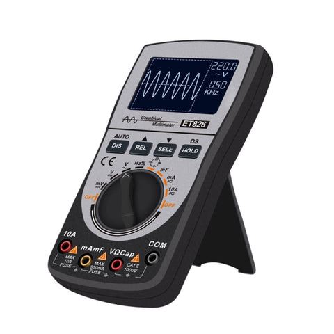 ET-826 2-in-1 Digital Multimeter & Oscilloscope | Waveform Display | High Sampling Rate | Professional Testing Tool