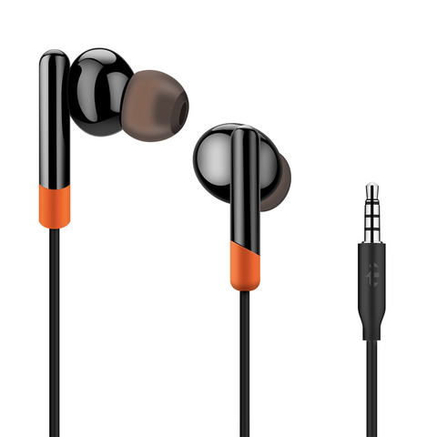 itel Superior Sound Earphone E12 – 10mm Large Driver, In-Line Mic, Music & Call Control, Tangle-Free Wired Earphones