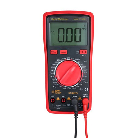 SMART SENSOR Digital Multimeter ST890D Portable Universal Meter 750 AC/ 1000 DC Tester