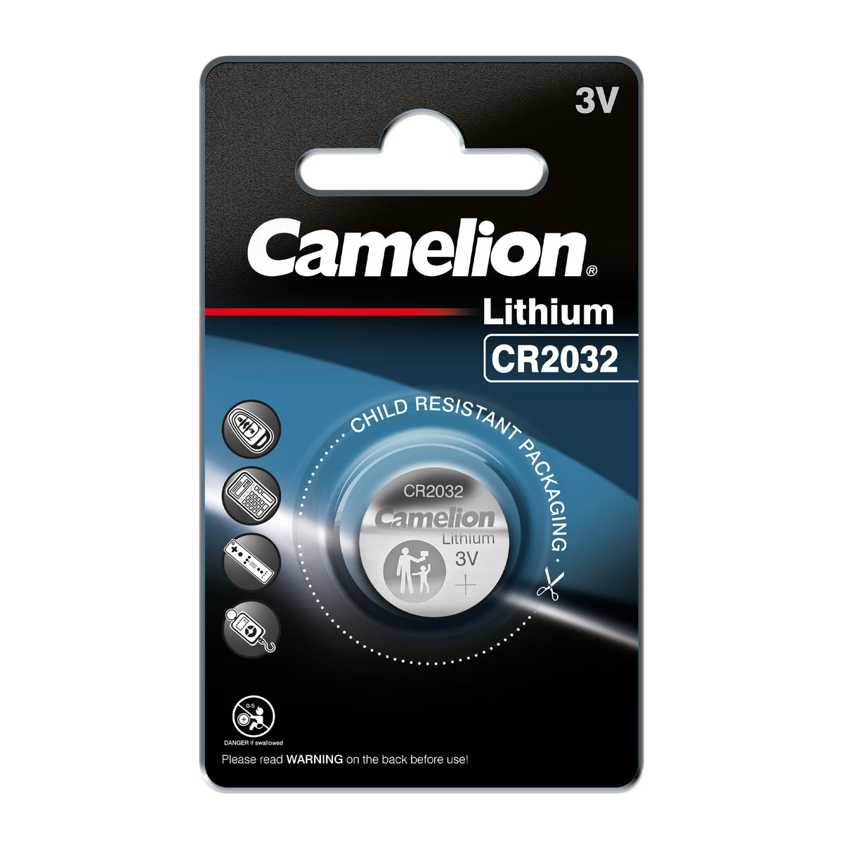 Camelion Ultra Lithium Cell CR 2032 (Single Battery)