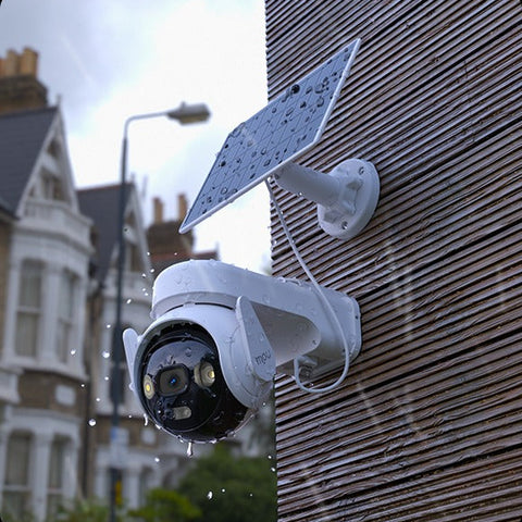 IMOU B7ED-5M0TEA-EU/FSP14 4G Security Camera with Solar Panel – 3K UHD, AOV 365-Day Recording, Dual 4G + WiFi, AI Human Detection