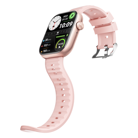 Itel O20 Smartwatch with Bluetooth Calling – 2.04″ HD Display, AI Watch Faces, SpO₂ & Heart Rate Monitor, IP68 Waterproof