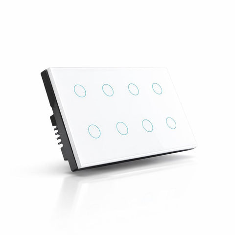 8 Gang Smart WiFi Switch Crystal Series