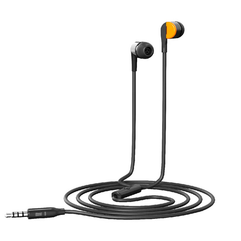 itel Heavy Bass Earphone K9 Pro – 10mm Large Driver, In-Line Mic, Music & Call Control, Tangle-Free Wired Earphones