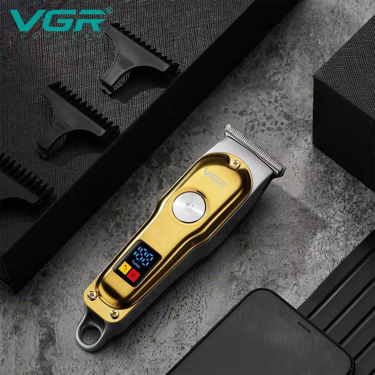 VGR V-290 Hair Clipper Cordless USB Rechargeable Hair Trimmer