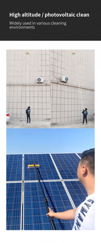 Long Range Solar Panel And Glass Panel Cleaning Manual Brush