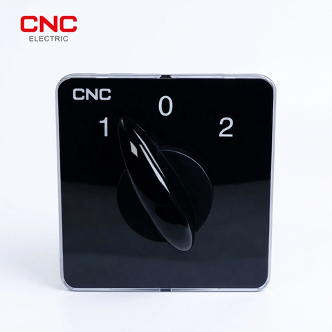 CNC Rotary Changeover Switch | Manual Transfer Switch for Safe Power Source Switching | Heavy-Duty Electrical Selector Switch