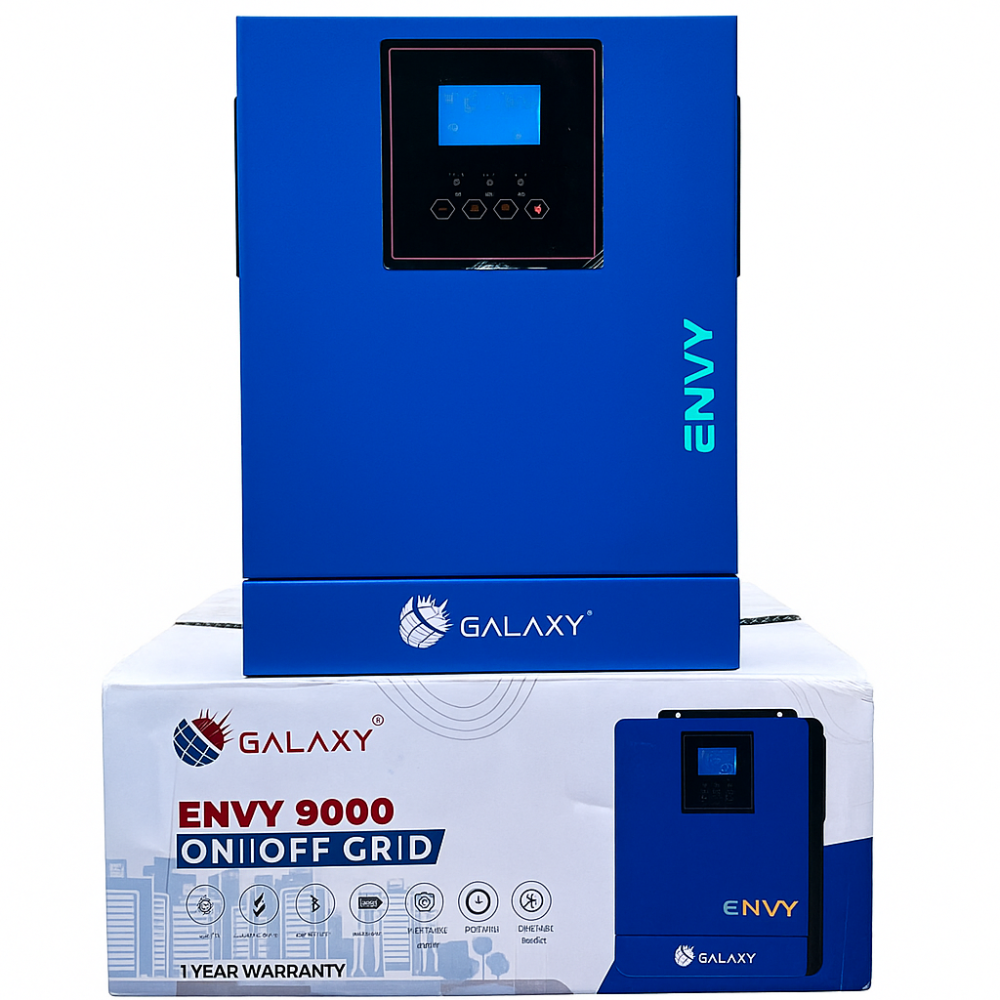 Galaxy Envy 6kW Inverter with 9000W PV – Battery-Free