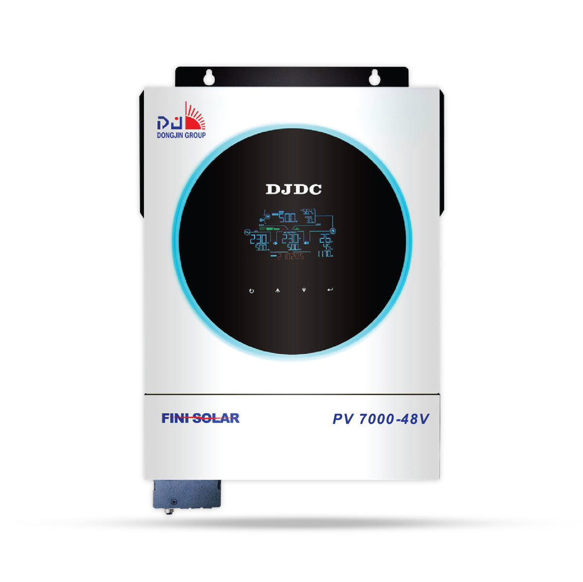 DJDC PV7000 6KW Hybrid Solar Inverter with 7000W MPPT Solar Charge Controller