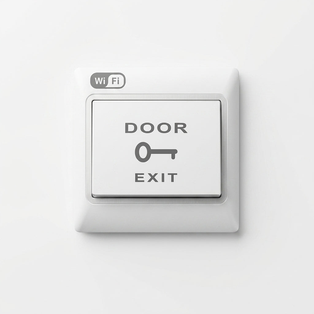 Door Exit Button – Stainless Steel Push to Exit Switch for Access Control Systems