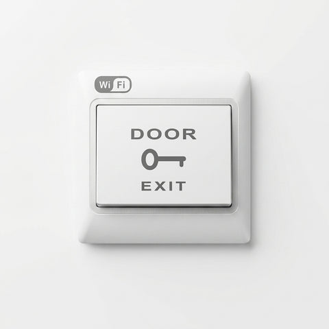 Door Exit Button – Stainless Steel Push to Exit Switch for Access Control Systems