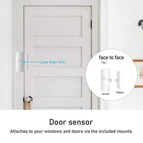 Okasha Smart Door Sensor - 433MHz