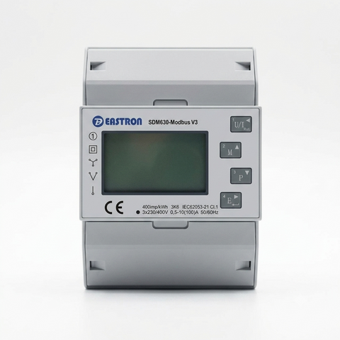 Eastron SDM630 Modbus V3 Three Phase Energy Meter Zero Export Energy Monitoring Device IP51