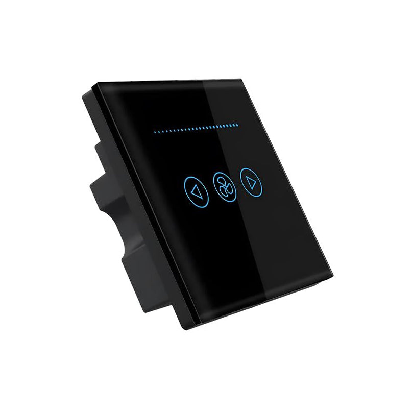 Fan Speed Controller CRYSTAL SERIES – Black | 600W WiFi Smart Fan Controller