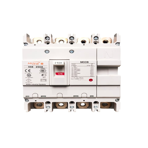 Mora 998 104B/250A Three-Phase MCCB Disconnector Switch 100A/250A – 4 Pole