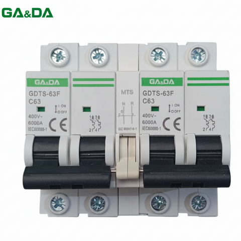 GA&DA GDTS-63F 2P+2P AC MTS 63A 400V  – Reliable Manual Transfer Switch for Dual Power Systems