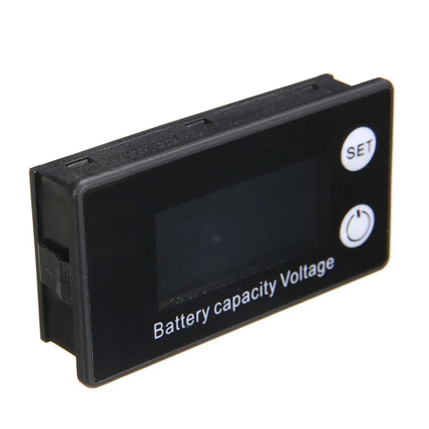 Digital Battery Capacity Indicator DC 8V-100V Voltmeter Voltage Gauge 12V 24V 48V 72V