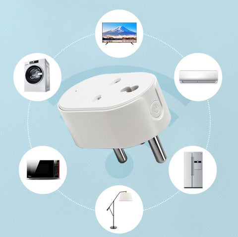 JVCO Smart WiFi Power Plug 16A for Heavy Load Air Conditioner, Wifi Controller and Monitor